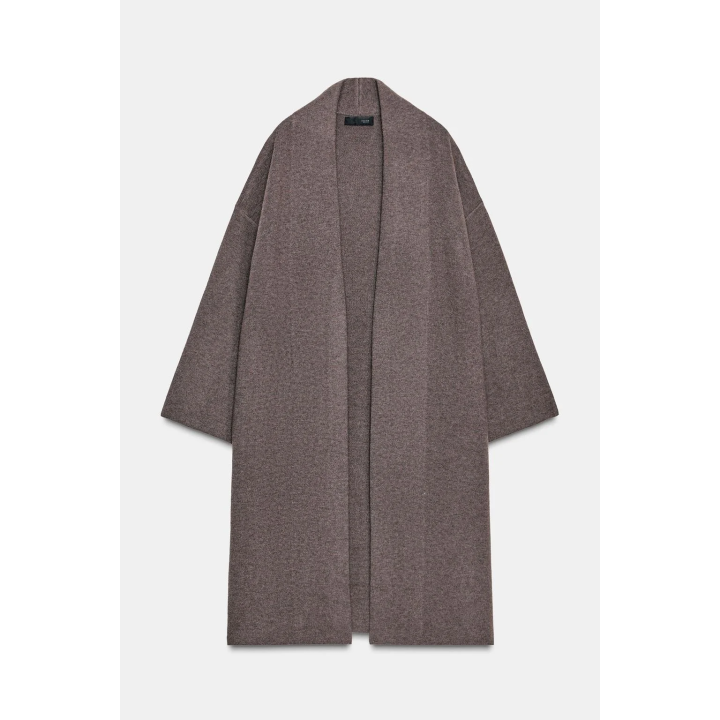 ДЛИННОЕ ТРИКОТАЖНОЕ ПАЛЬТО