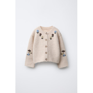 КАРДИГАН С ВЫШИВКОЙ «ЦВЕТЫ»