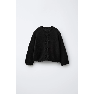 КАРДИГАН С БАНТАМИ