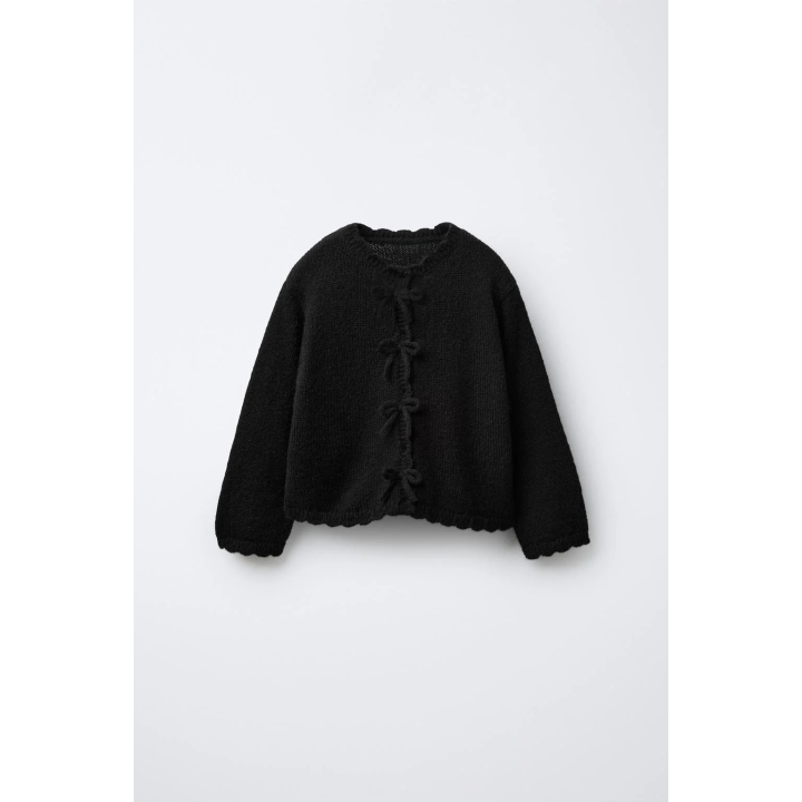 КАРДИГАН С БАНТАМИ