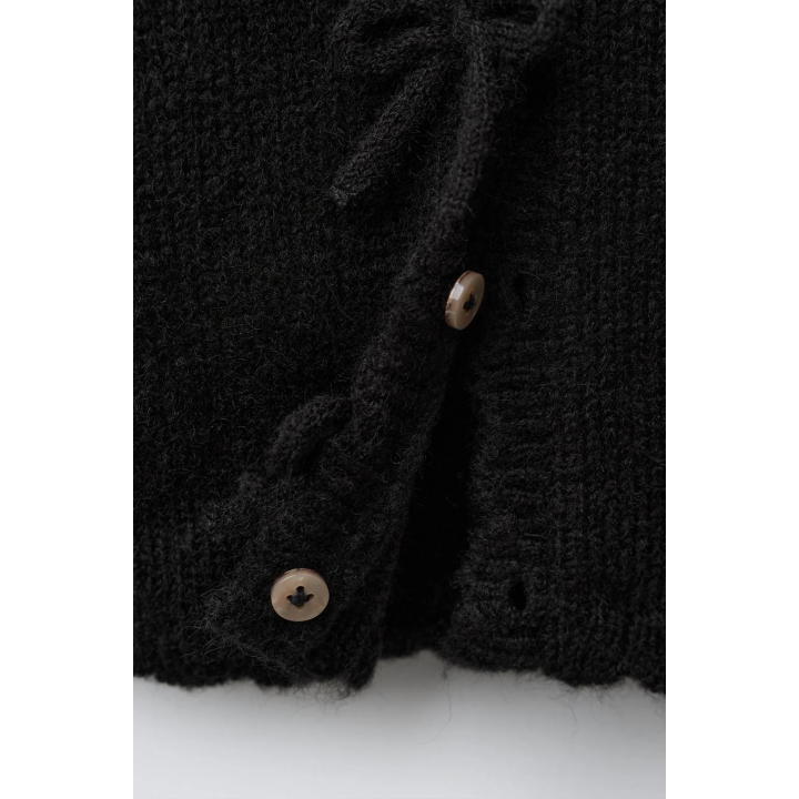 КАРДИГАН С БАНТАМИ