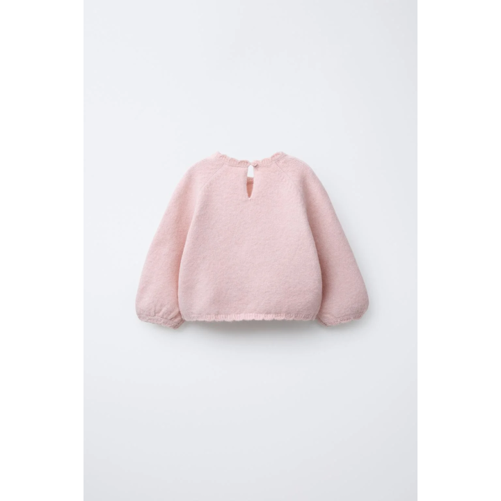 ДЖЕМПЕР ВЯЗАНЫЙ ЦВЕТЫ КРЮЧКОМ