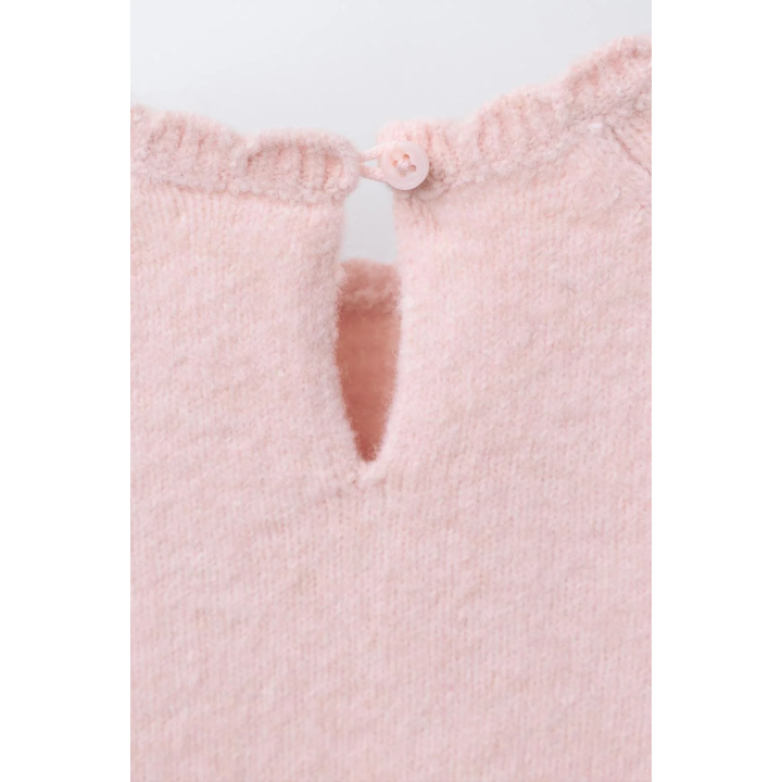 ДЖЕМПЕР ВЯЗАНЫЙ ЦВЕТЫ КРЮЧКОМ