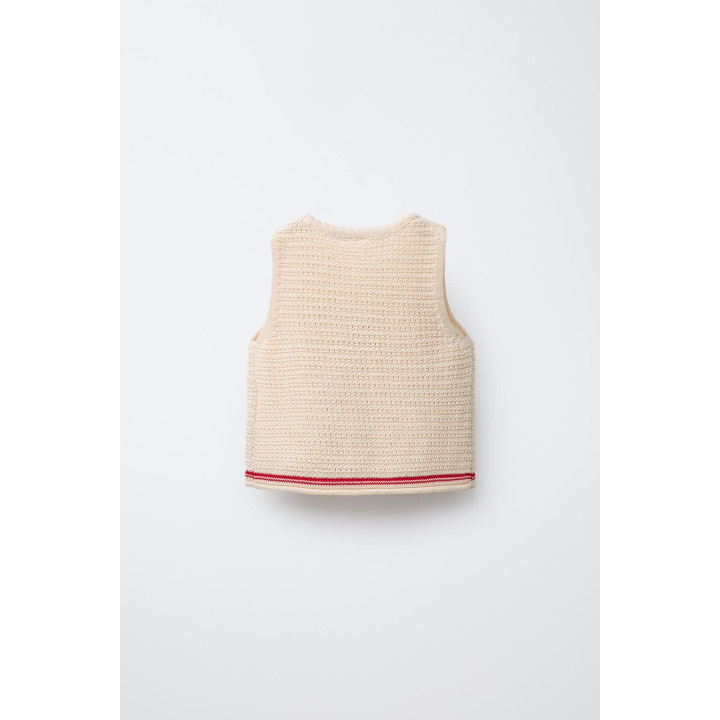 ТРИКОТАЖНЫЙ ТОП С БАНТОМ