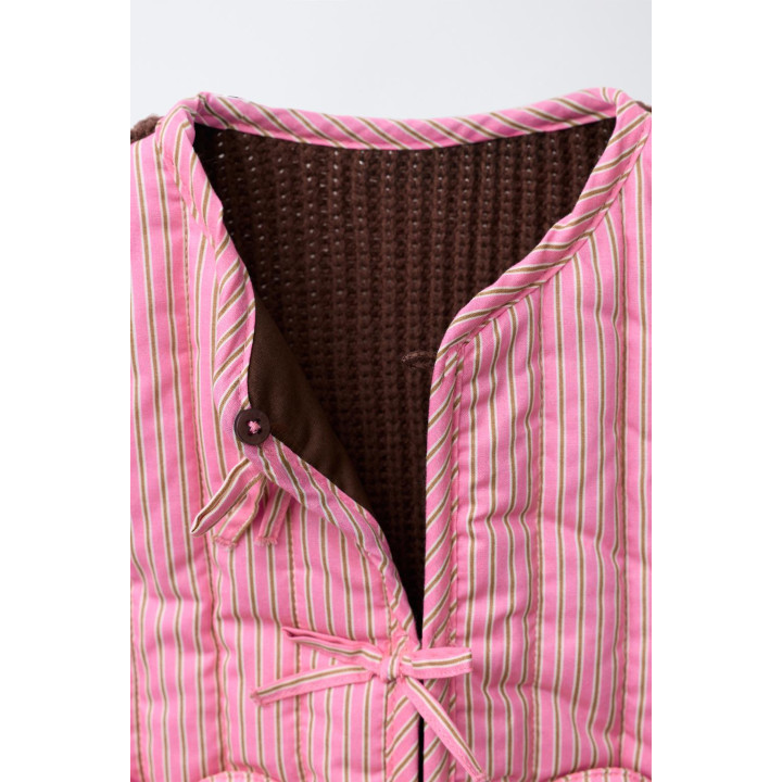 ЖИЛЕТ В ПОЛОСКУ