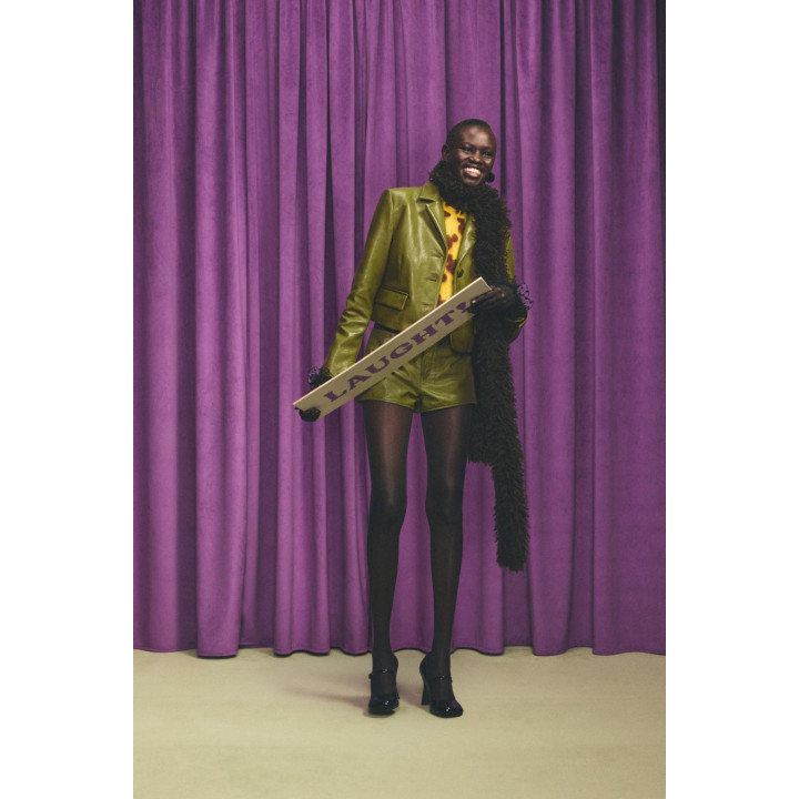 ТРИКОТАЖНЫЙ ЖИЛЕТ С СИЛУЭТОМ МИККИ HARRY LAMBERT FOR ZARA X DISNEY