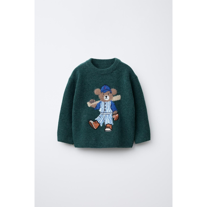 СВИТЕР С МЕДВЕДЕМ