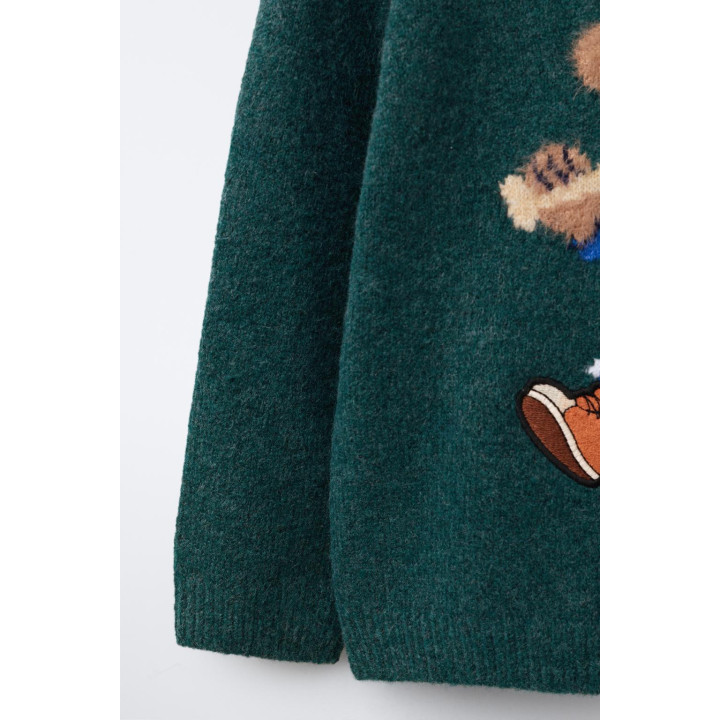 СВИТЕР С МЕДВЕДЕМ