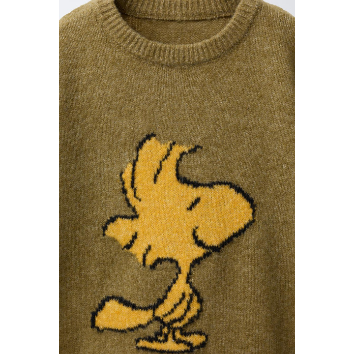 ТРИКОТАЖНЫЙ ДЖЕМПЕР С SNOOPY PEANUTS™
