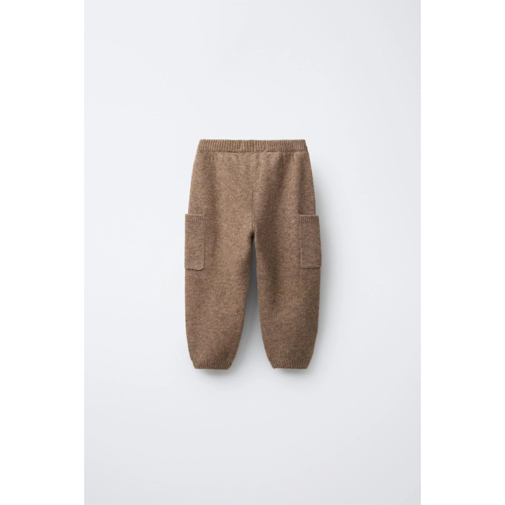 ТРИКОТАЖНЫЕ БРЮКИ-ДЖОГГЕРЫ