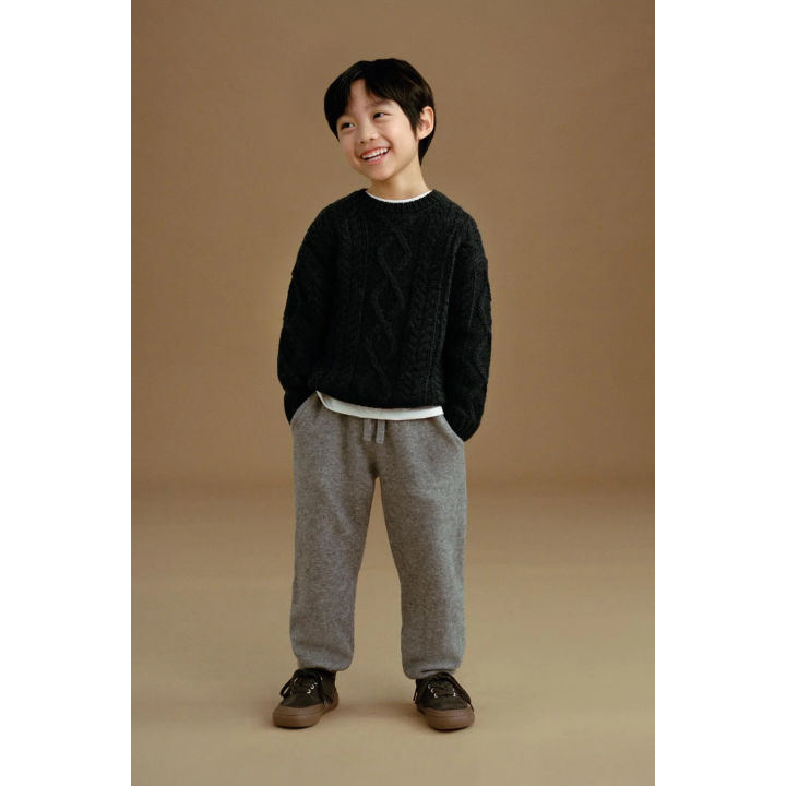 ТРИКОТАЖНЫЕ БРЮКИ-ДЖОГГЕРЫ