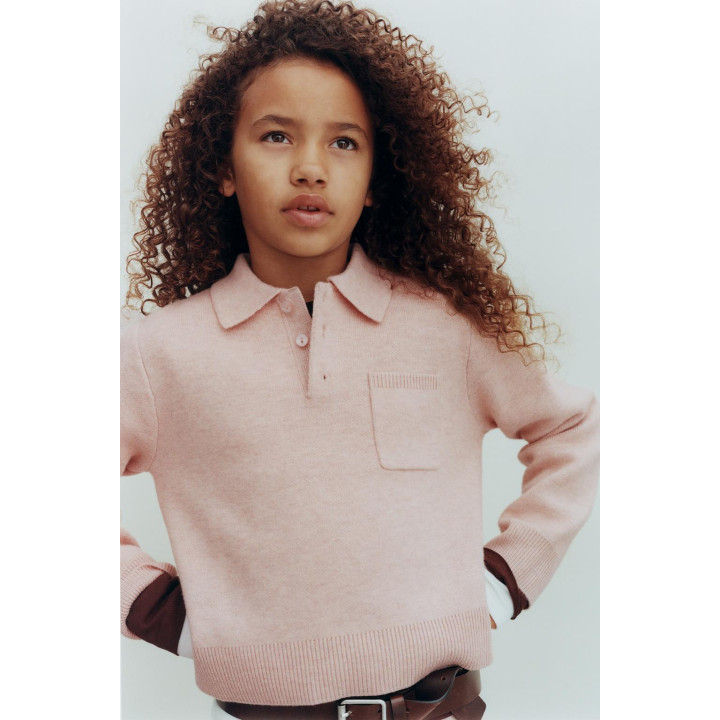 ТРИКОТАЖНЫЙ ДЖЕМПЕР ПОЛО