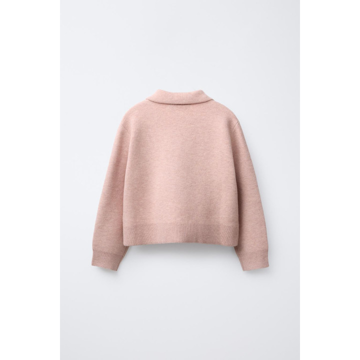 ТРИКОТАЖНЫЙ ДЖЕМПЕР ПОЛО