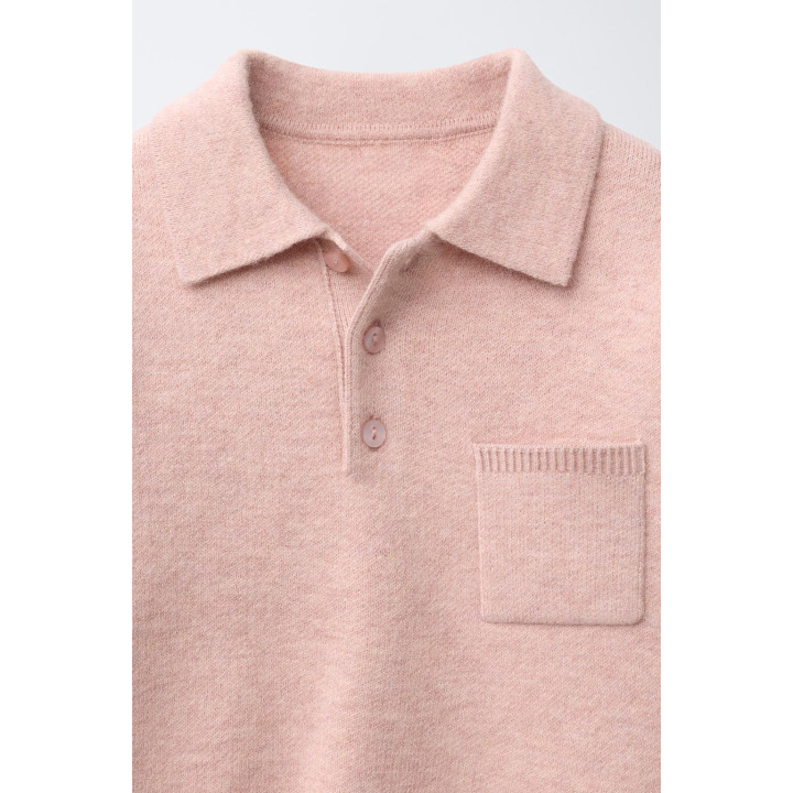 ТРИКОТАЖНЫЙ ДЖЕМПЕР ПОЛО