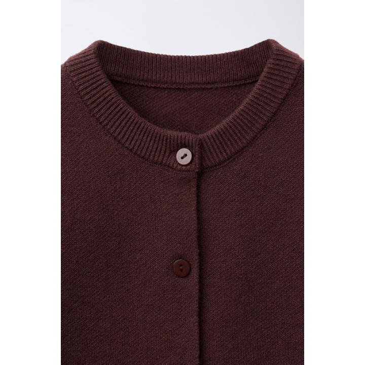 ВЯЗАНЫЙ КАРДИГАН С КАРМАНАМИ