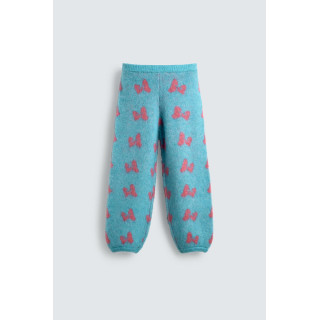 ТРИКОТАЖНЫЕ БРЮКИ С ИНТАРСИЕЙ И БАНТАМИ HARRY LAMBERT FOR ZARA X DISNEY