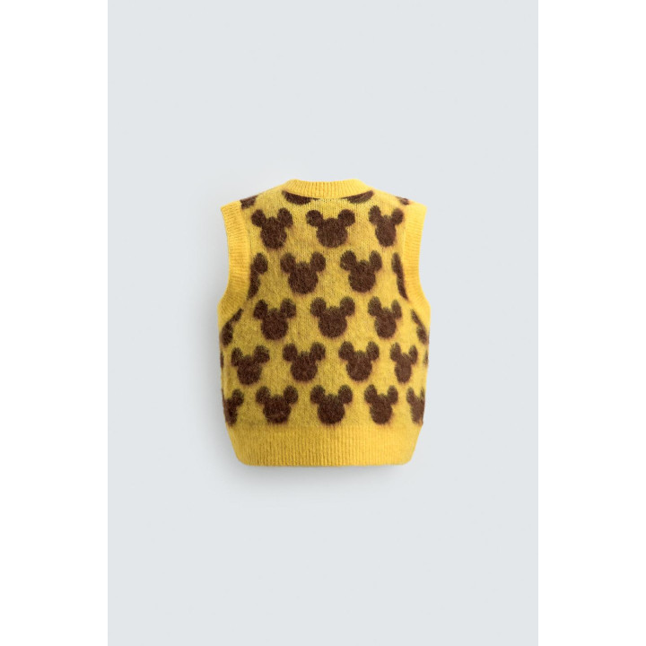 ТРИКОТАЖНЫЙ ЖИЛЕТ С СИЛУЭТОМ МИККИ HARRY LAMBERT FOR ZARA X DISNEY