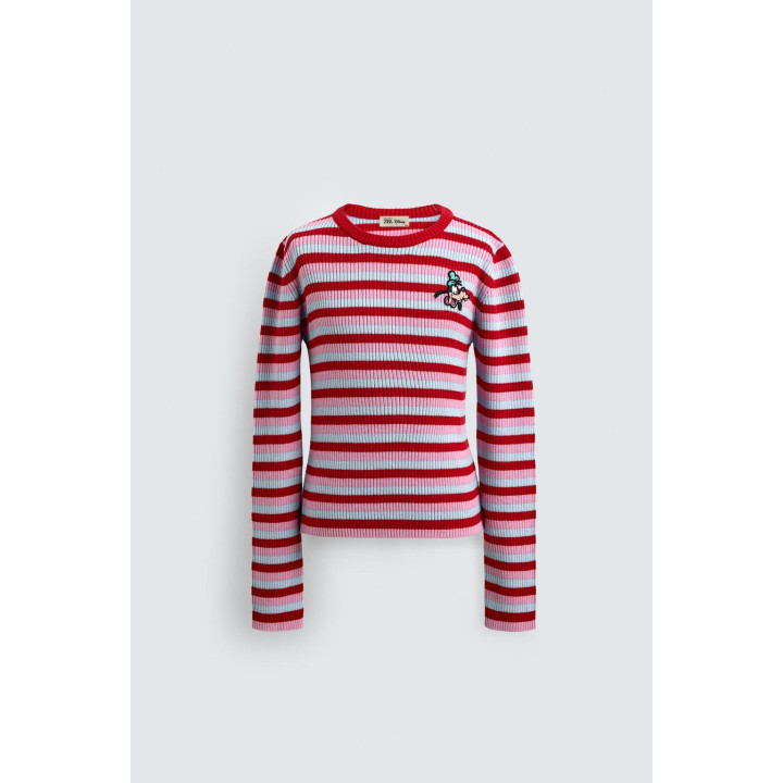 ДЖЕМПЕР В ПОЛОСКУ С НАШИВКОЙ GOOFY HARRY LAMBERT FOR ZARA X DISNEY