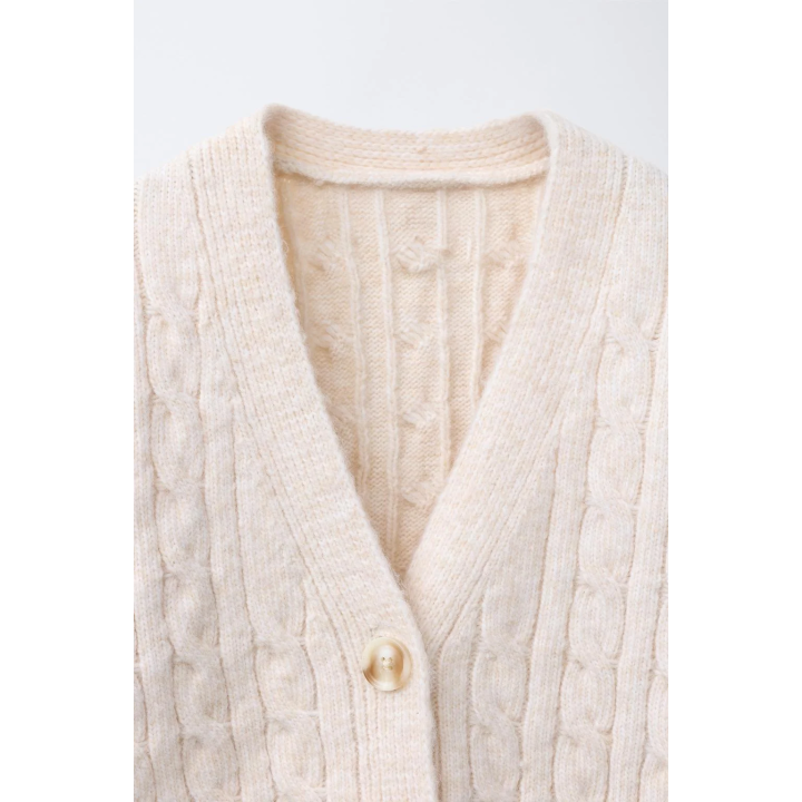 КАРДИГАН С УЗОРОМ «КОСЫ»