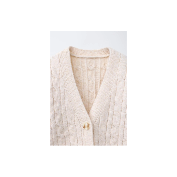 КАРДИГАН С УЗОРОМ «КОСЫ»