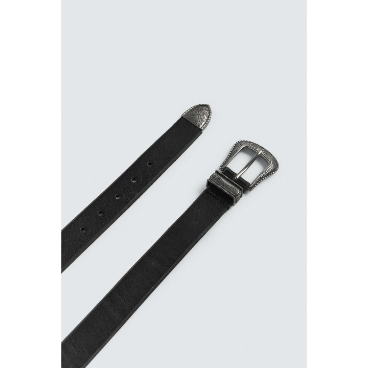 КОЖАНЫЙ РЕМЕНЬ В ВИНТАЖНОМ СТИЛЕ