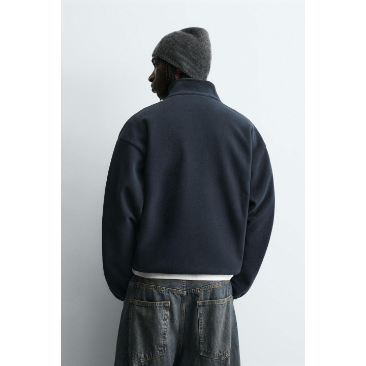 ТОЛСТОВКА ИЗ ПОЛАРФЛИСА НА МОЛНИИ С ВЫШИВКОЙ