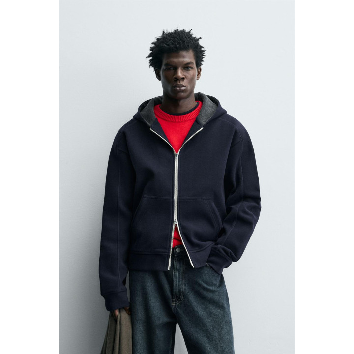 ХУДИ ИЗ ВОЙЛОКА С КАПЮШОНОМ