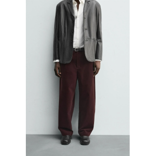 БРЮКИ WIDE FIT С ФЛОКИРОВАНИЕМ