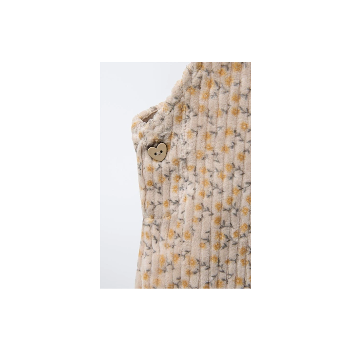 ДЛИННЫЙ ВЕЛЬВЕТОВЫЙ КОМБИНЕЗОН С ЦВЕТОЧНЫМ ПРИНТОМ