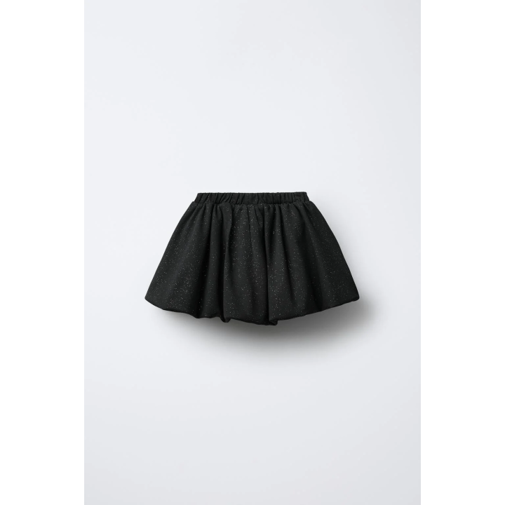 ЮБКА-БАЛЛОН ИЗ ТРИКОТАЖА ПУНТО РОМА С БЛЁСТКАМИ