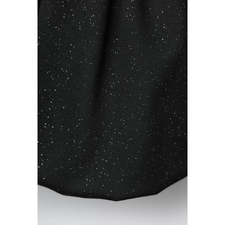 ЮБКА-БАЛЛОН ИЗ ТРИКОТАЖА ПУНТО РОМА С БЛЁСТКАМИ