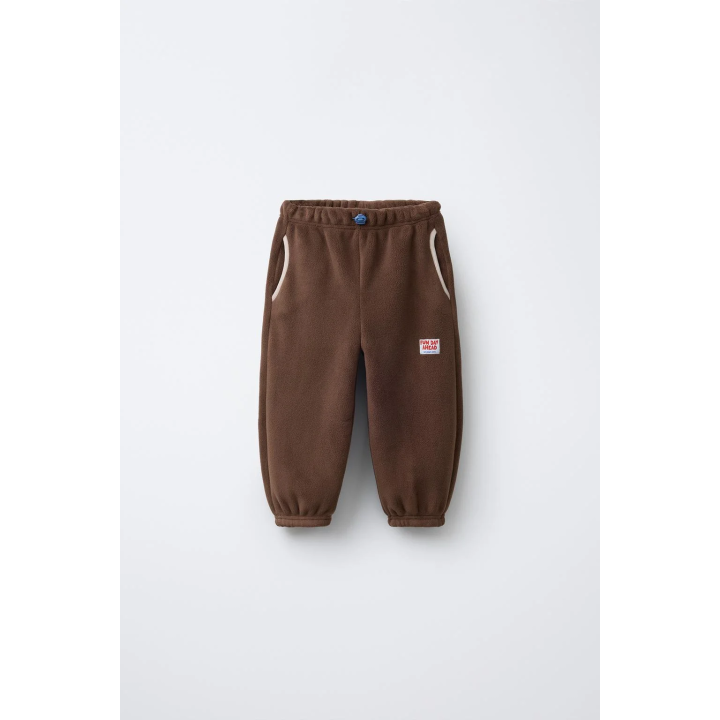 БРЮКИ-ДЖОГГЕРЫ ИЗ ФЛИСА