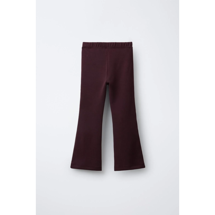 РАСКЛЕШЕННЫЕ БРЮКИ ИЗ МОДАЛА С КОНТРАСТНОЙ ОТДЕЛКОЙ