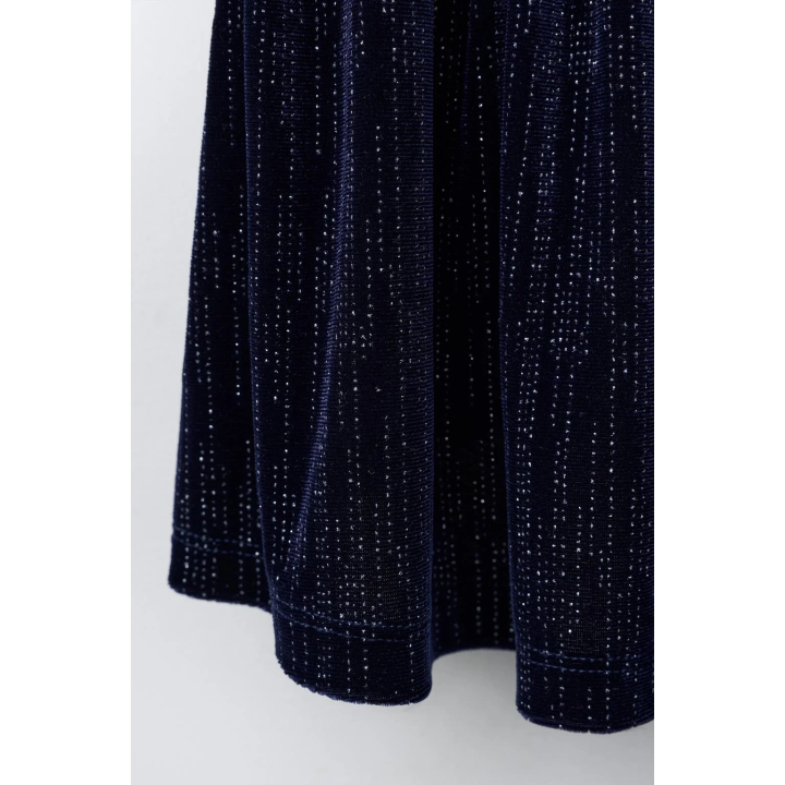 Юбка из блестящего бархата