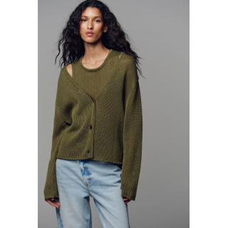 КАРДИГАН ИЗ 100% ХЛОПКА