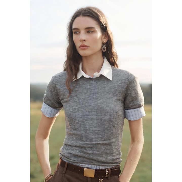 Топ из ограниченной коллекции 100% шерсти