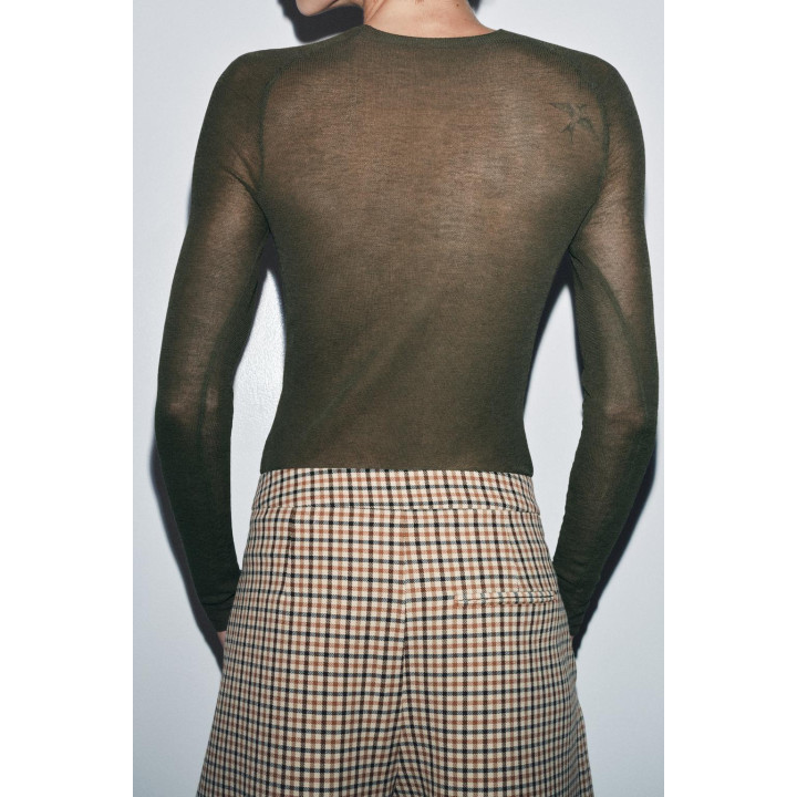 ТОП ИЗ ОЧЕНЬ ТОНКОГО ТРИКОТАЖА