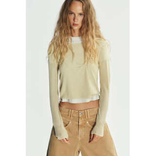 ТРИКОТАЖНЫЙ ТОП-ТРАНСФОРМЕР