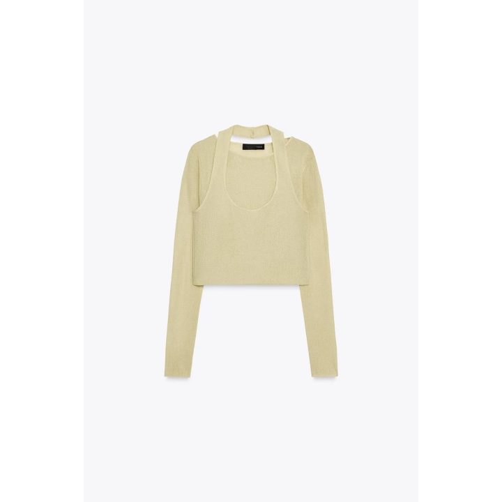 ТРИКОТАЖНЫЙ ТОП-ТРАНСФОРМЕР