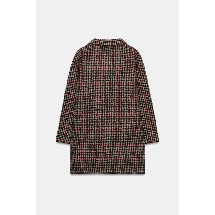 ПАЛЬТО ИЗ 100% ШЕРСТИ «ГУСИНАЯ ЛАПКА»