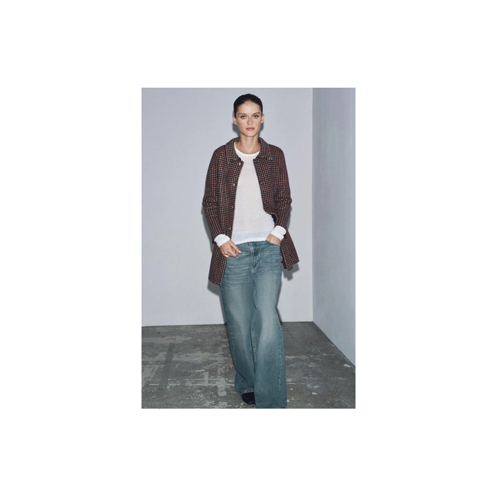 ПАЛЬТО ИЗ 100% ШЕРСТИ «ГУСИНАЯ ЛАПКА»