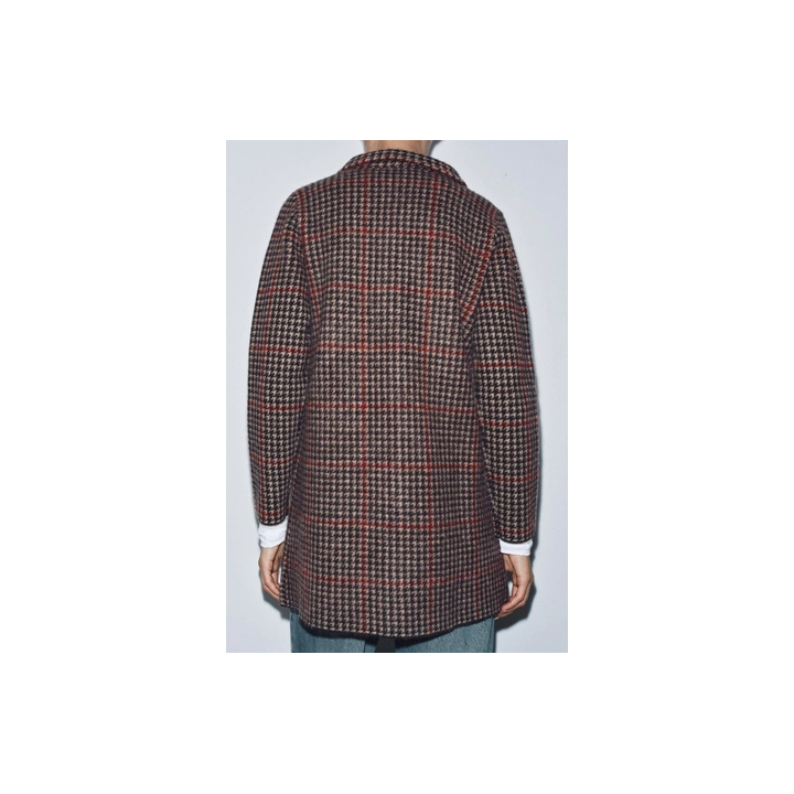 ПАЛЬТО ИЗ 100% ШЕРСТИ «ГУСИНАЯ ЛАПКА»