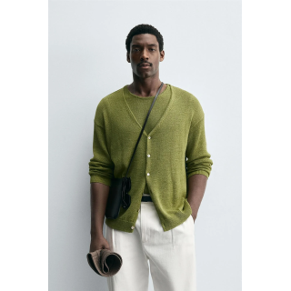 КАРДИГАН С ЛЬНОМ