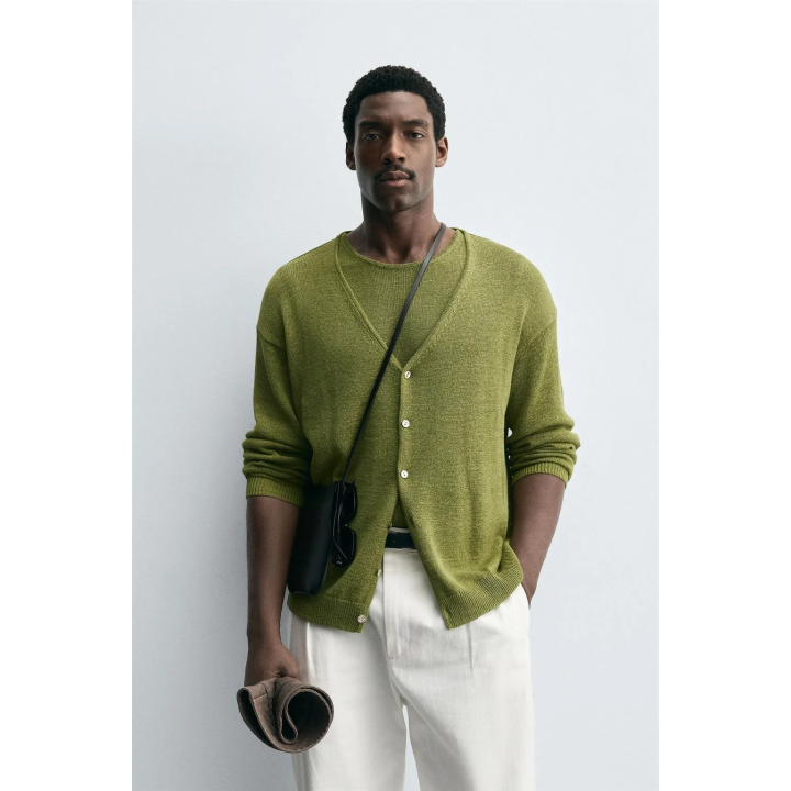 КАРДИГАН С ЛЬНОМ