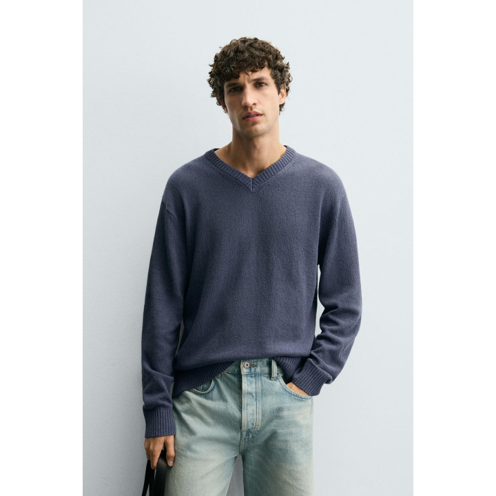 ДЖЕМПЕР ТЕКСТУРНОЙ ВЯЗКИ