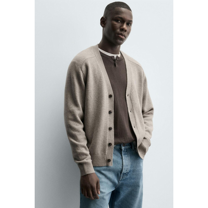 Кардиган свободного кроя из шерстяной смеси