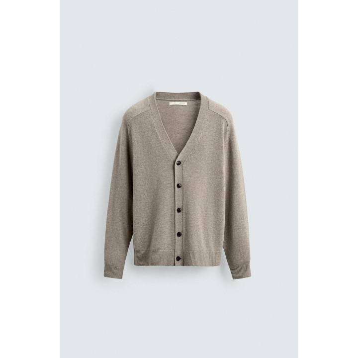 Кардиган свободного кроя из шерстяной смеси