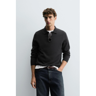 ТРИКОТАЖНОЕ ПОЛО ИЗ ШЕРСТИ И КАШЕМИРА