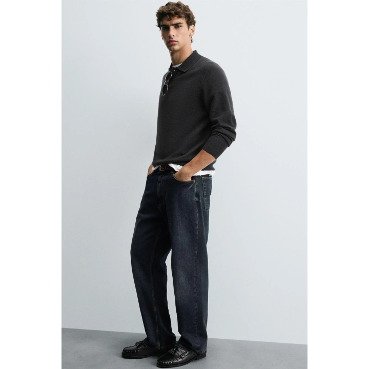 ТРИКОТАЖНОЕ ПОЛО ИЗ ШЕРСТИ И КАШЕМИРА