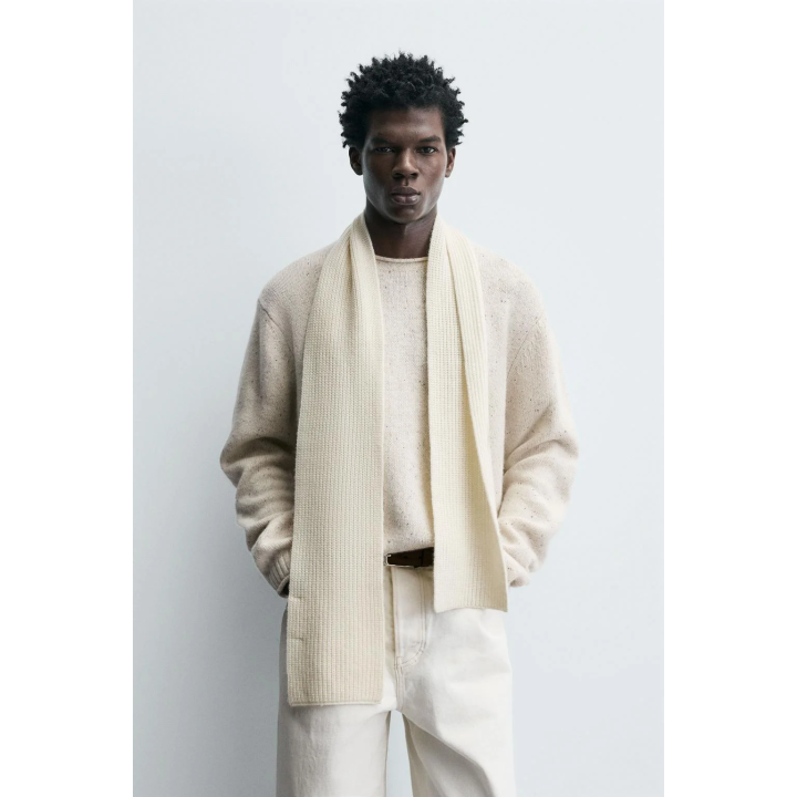 Пуловер из шерстяной смеси с пуговицами